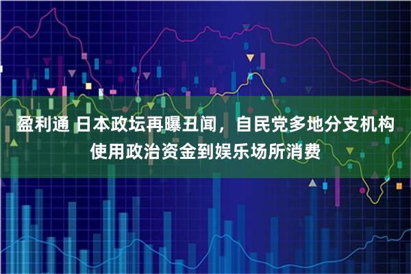 盈利通 日本政坛再曝丑闻，自民党多地分支机构使用政治资金到娱乐场所消费